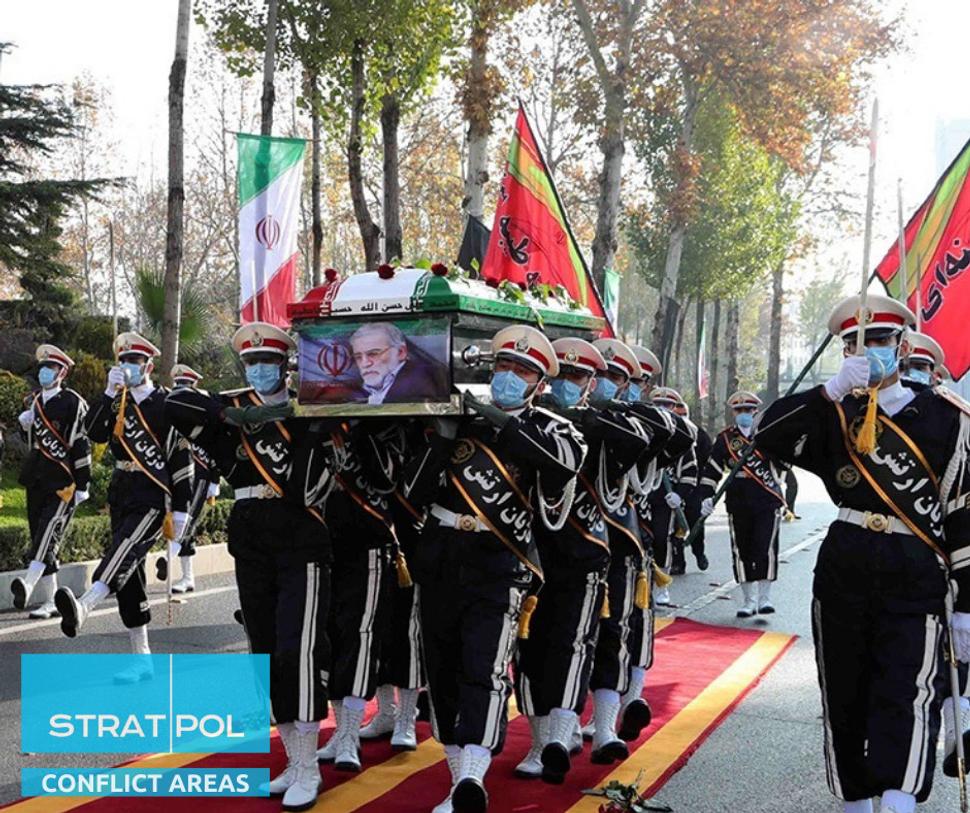 Pohreb Mohsena Fachrizádeha. (Zdroj : Fars News Agency / Fars)