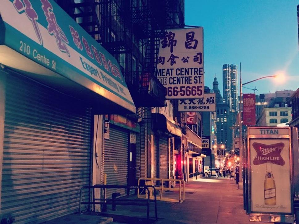 Prázdny Chinatown