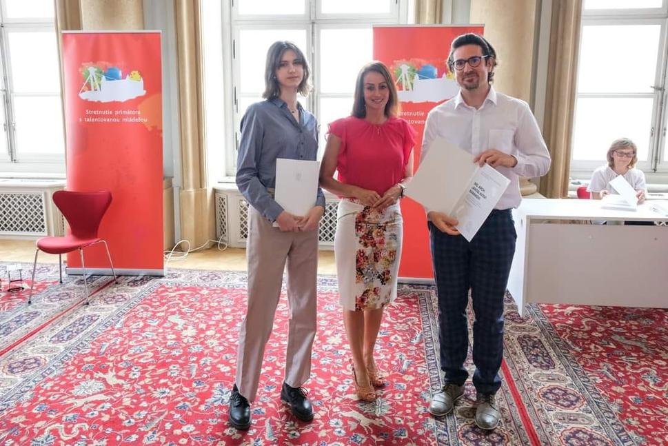 Ocenená Veronika Valentová - Talentovaná mládež 2021