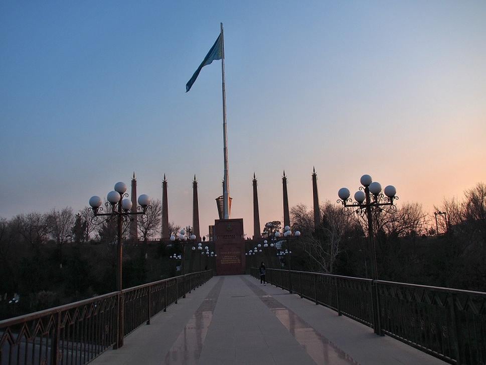 Šimkent - park Nezávislosti