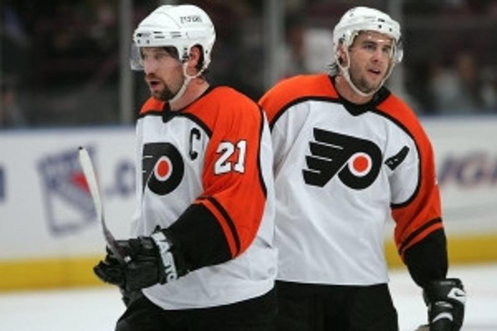 Peter Forsberg a Simon Gagne