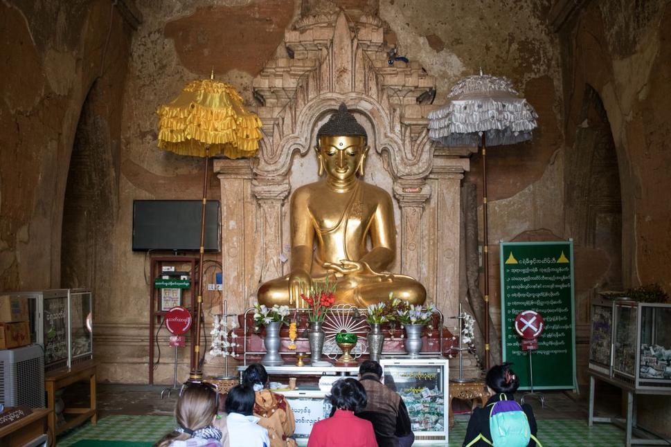 Veľké percento turistov tvoria domáci Mjanmarčania