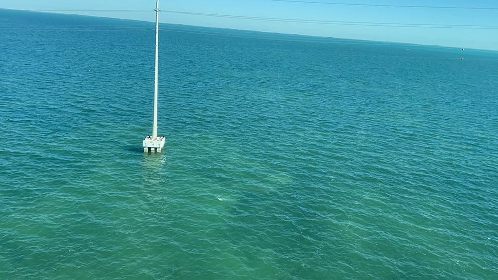 Autom po mori z Miami na Key West.