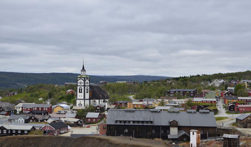 nórske mestečko Røros