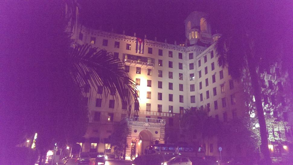 Al Caponeho hotel. Najkrajšia stavba na Kube.