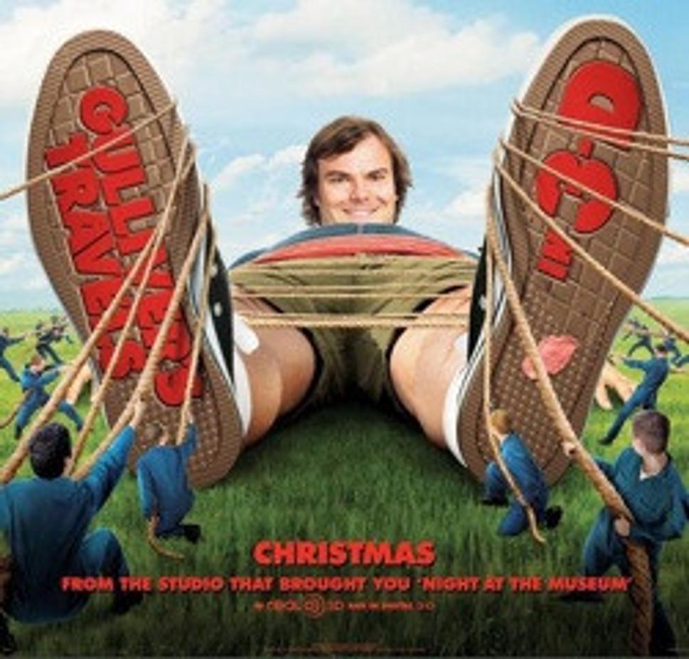 20th Century Fox uvádza Guliverove cesty 3D. Réžia Rob Letterman.