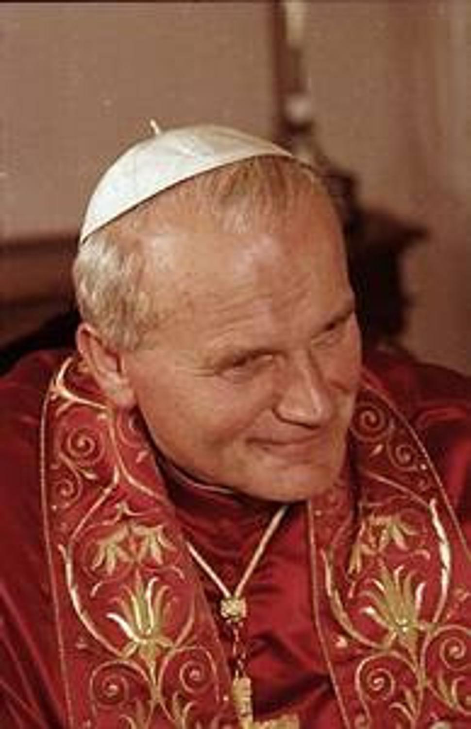 Jan Pavol II. len kratko po zvoleni do papezskeho uradu.