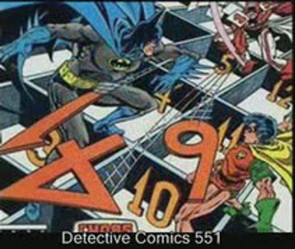 Batman comix 551 (Jun 1985)