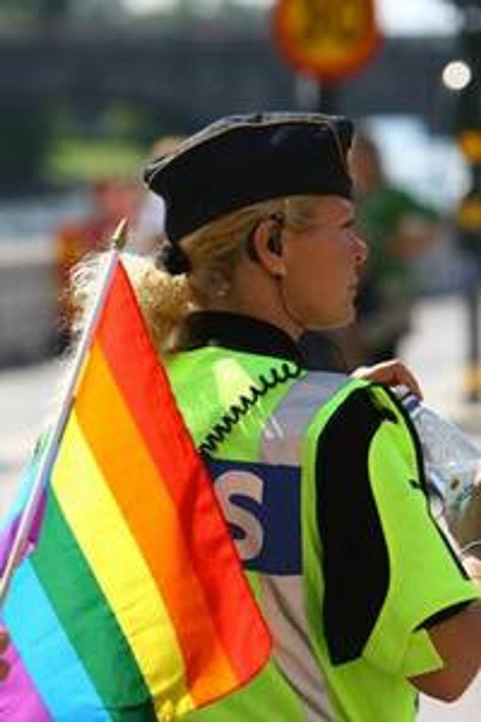 Koho bude viac? Policajtov, či homosexuálov? Uvidí sa. Každopádne, dúhových vlajok bude požehnane...