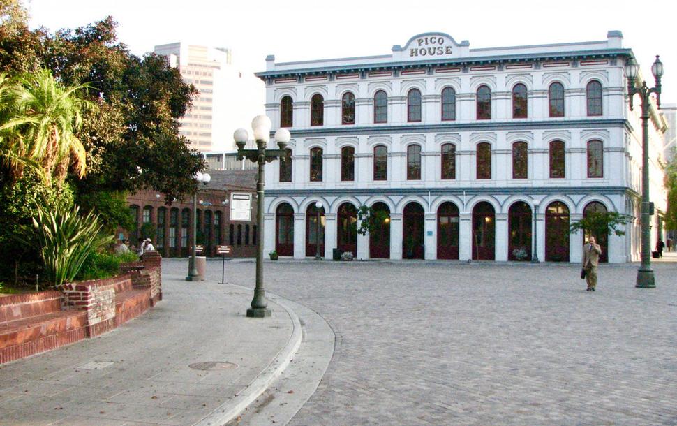 Pico House - prvý luxusný hotel v južnej Kalifornii.