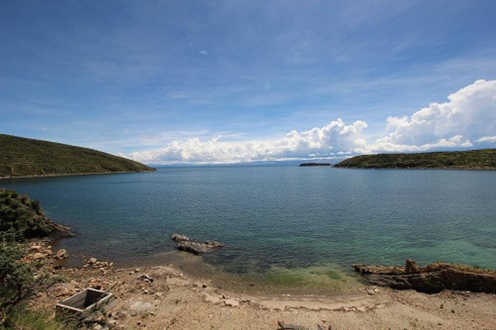 Výstup k oltáru Isla del Sol