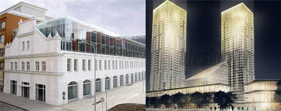 Ricardo Bofill: Corso Karlin Praha, Panorama City Bratislava