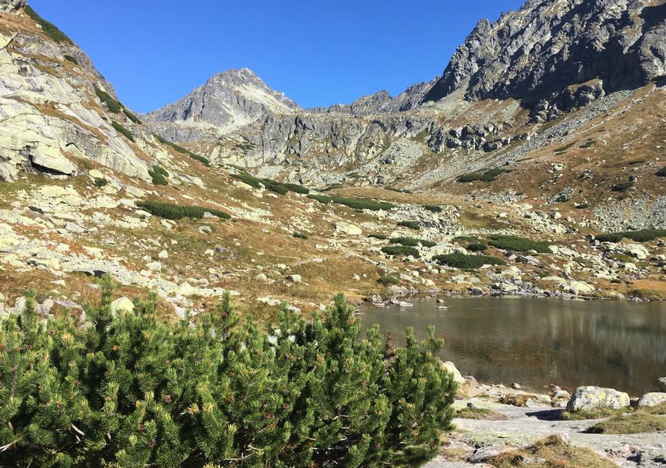 Pleso nad Skokom. Príjemné miesto na zastavenie a rozhliadnutie. (foto MTECPRO)