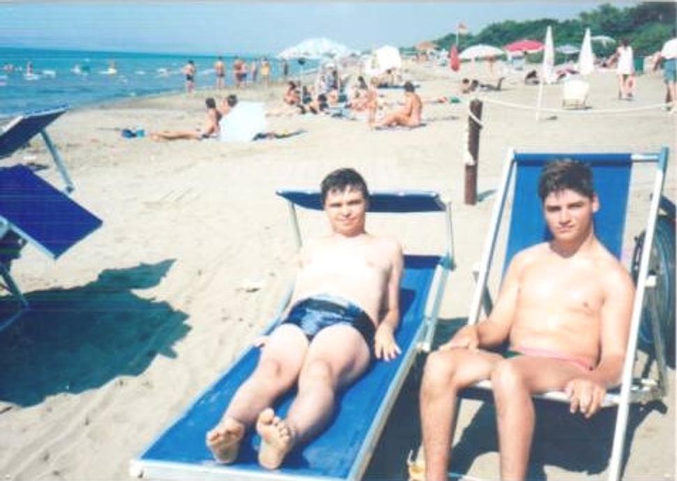 Ja a niekdajší kamarát Pavol.
