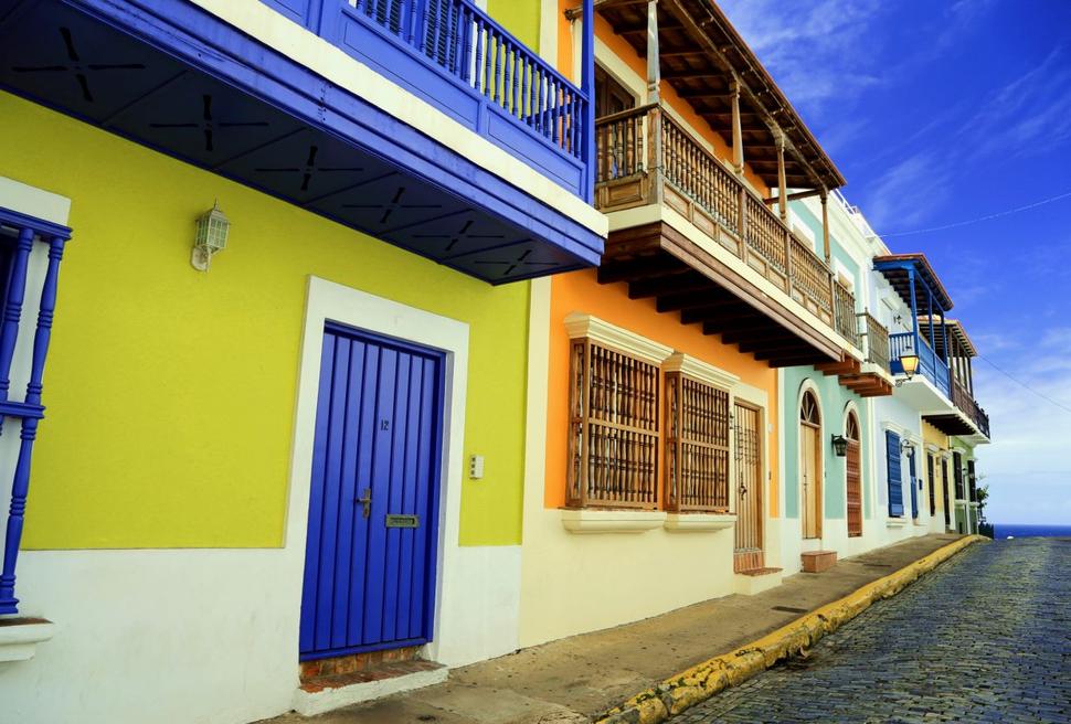 Ulička v Old San Juan