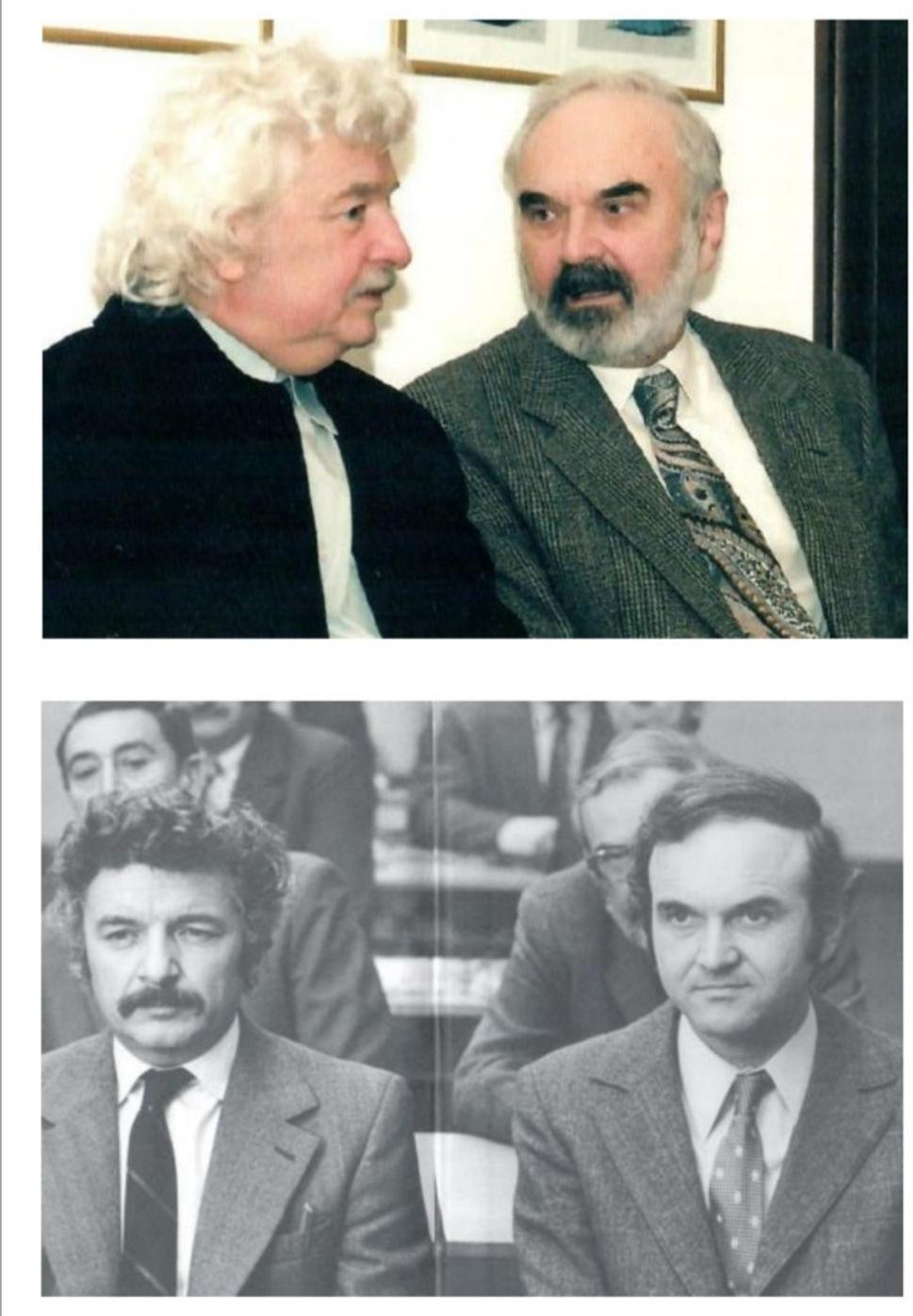 Principáli v toku času (dole ako Šlajs a Tuček)