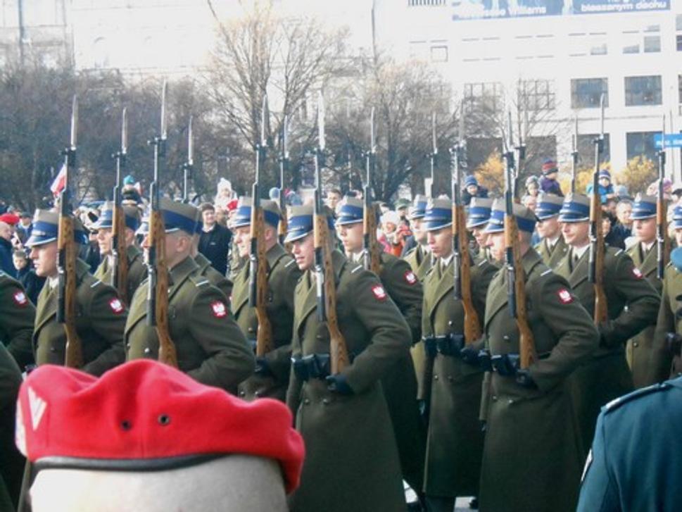pochod čestná stráž