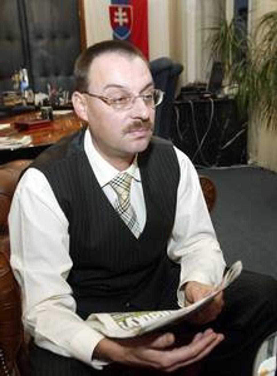 Dobroslav Trnka počas rozhovoru pre SME