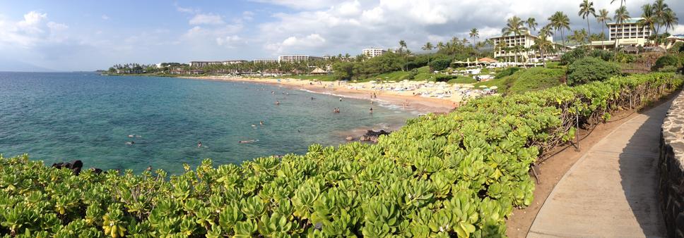 Luxusné rezorty Four seasons a Grand Wailea. Autor: Ľubor Šešera, licencia: CC BY-SA 4.0.