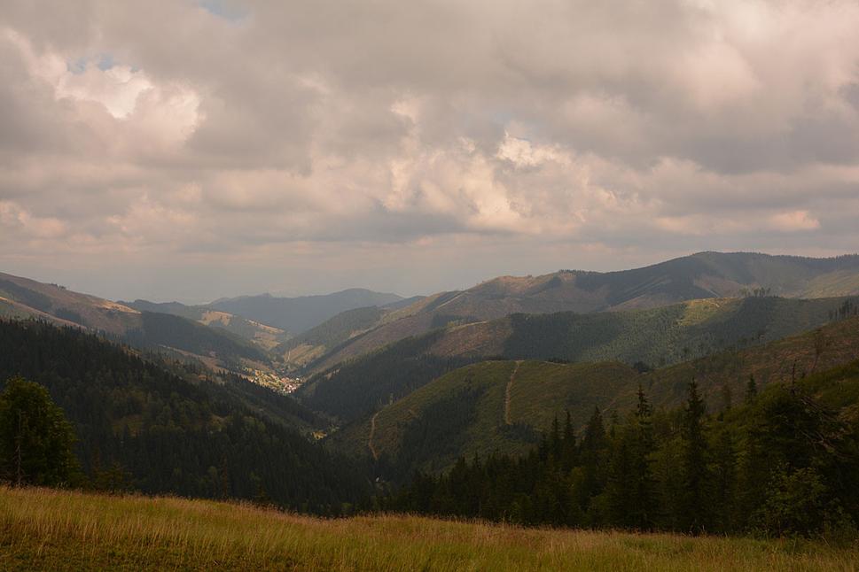 V diaľ Vyšná Boca