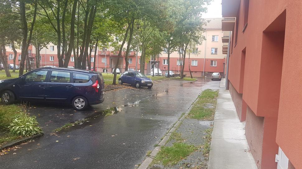 Predmetné parkovisko.