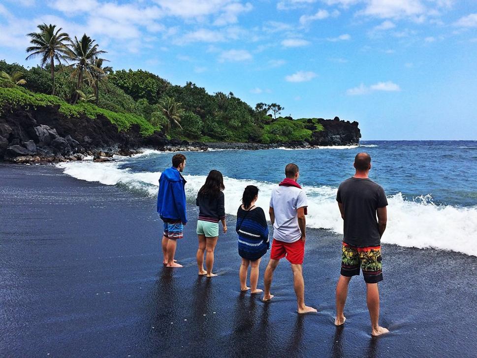 Black Sand Beach (ostrov Maui)