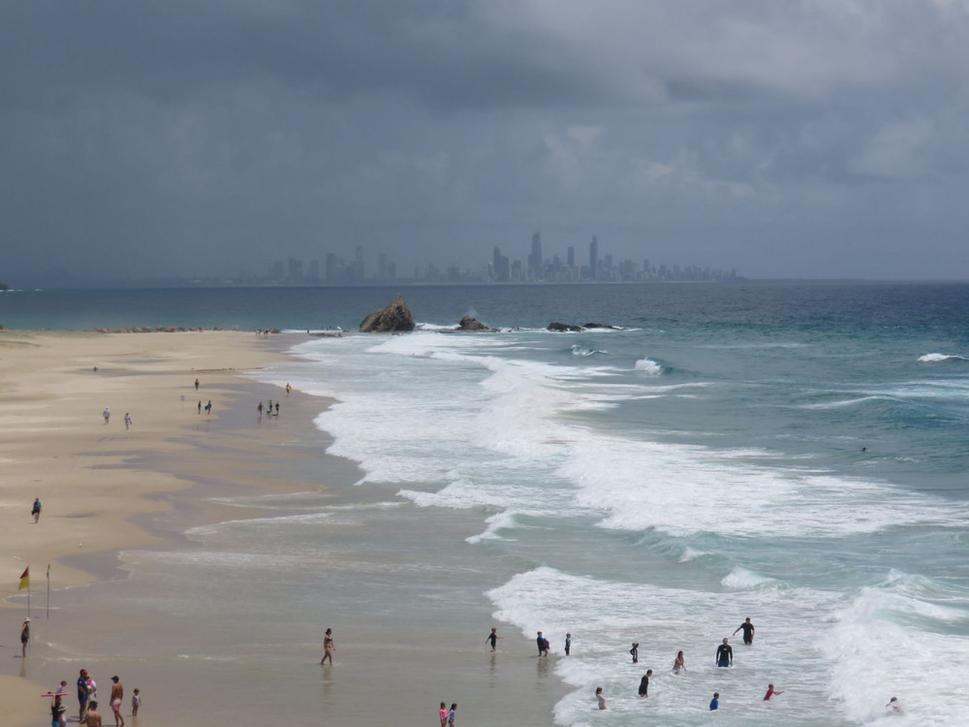 Pláže pri Gold Coast