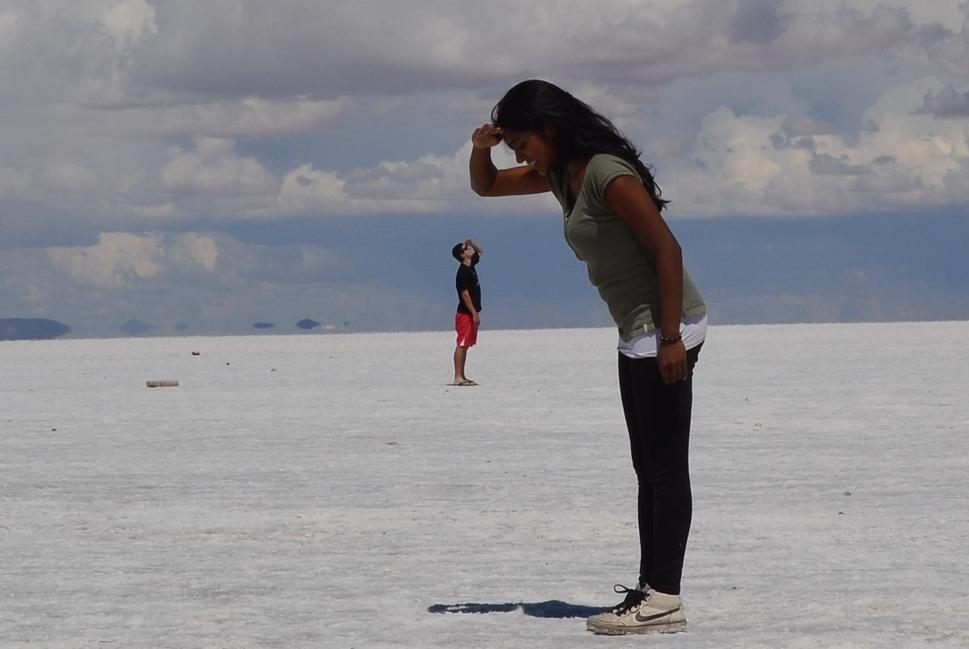 Na Salar de Uyuni sa nudiť nebudete!