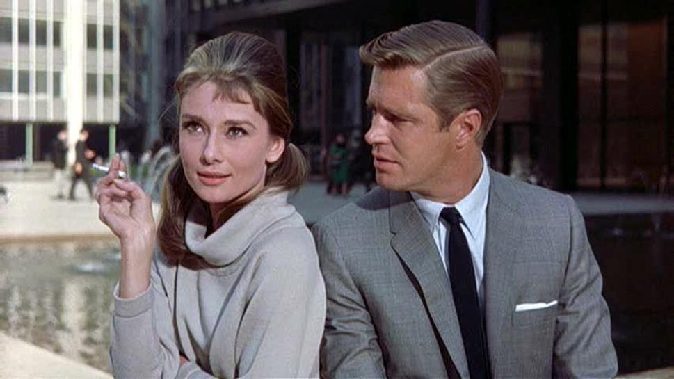 Audrey Hepburn vo filme Raňajky u Tiffanyho