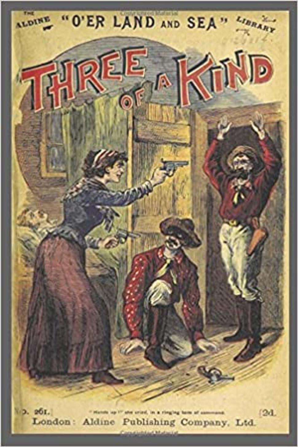 Obálka jedného z penny dreadfuls