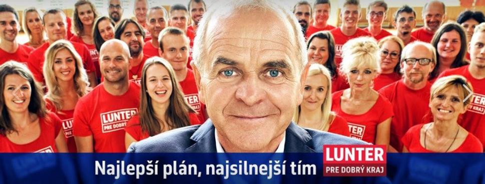 Ján Lunter so svojim tímom.
