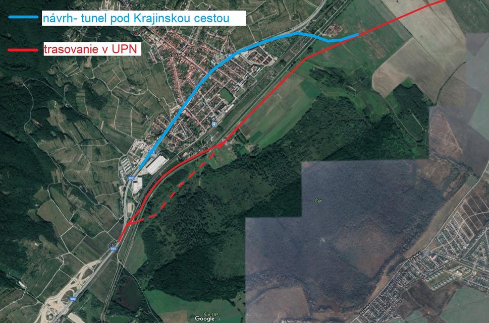 Návrh podzemného obchvatu s využitím II/502