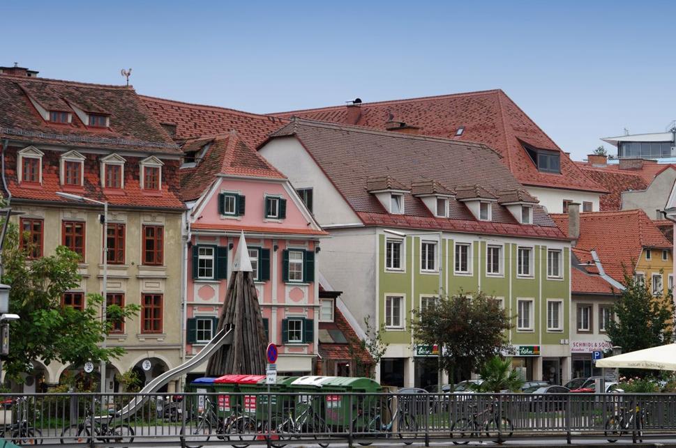 Graz staré mesto.