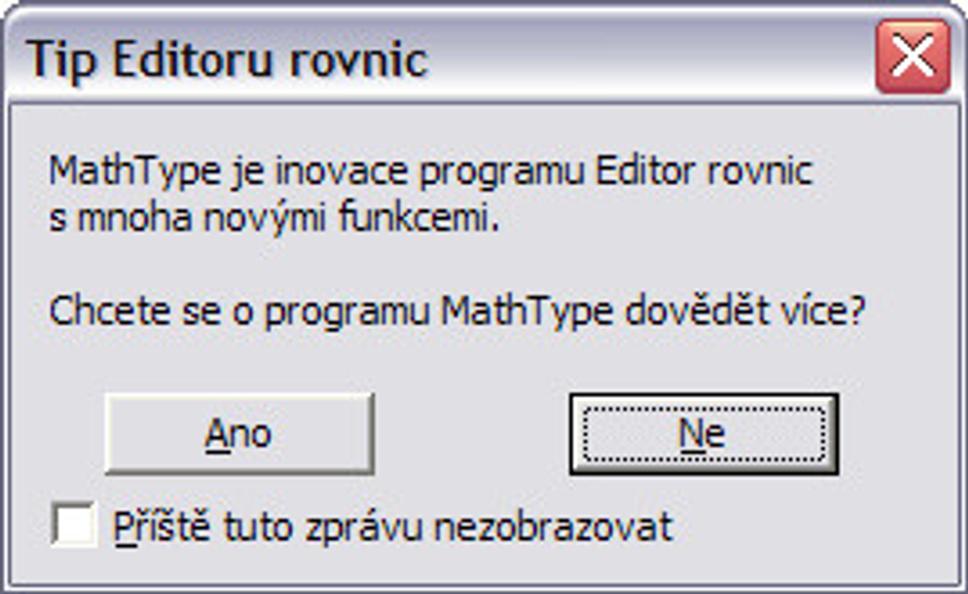 Doplnok MathType