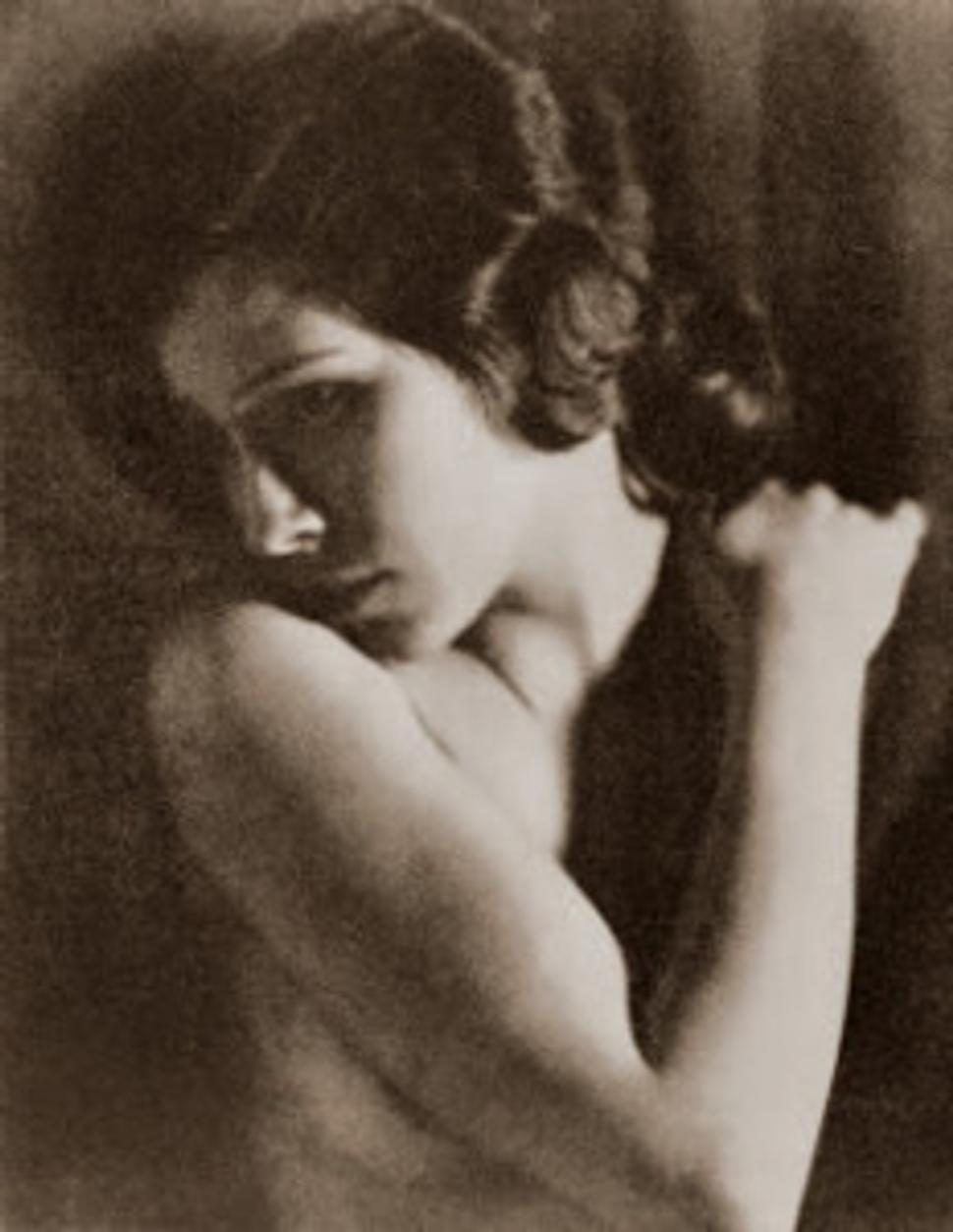Portrait (lighting study), 1930. Photographer: Frantisek Drtikol, Prague.