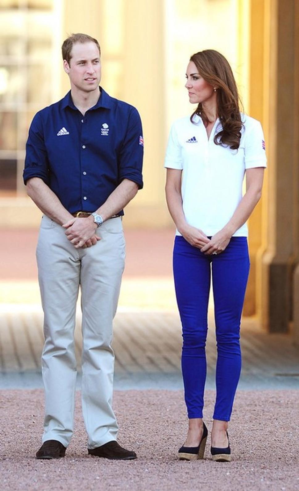 Krásna Kate s Princom Williamom.