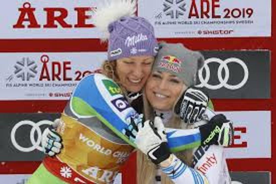 Ilka Stuhecová a Lindsey Vonnová