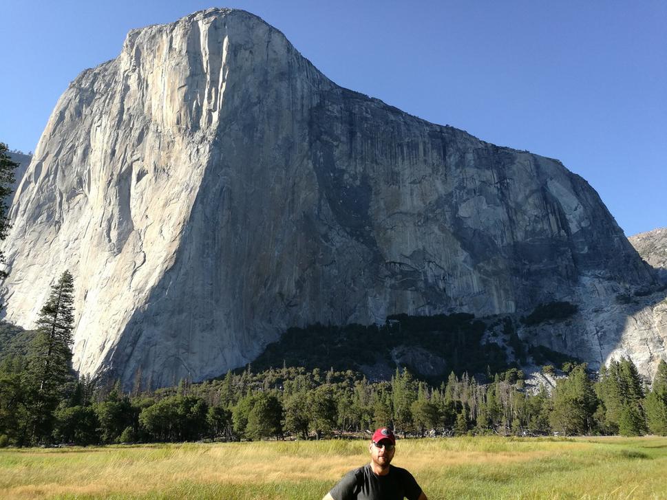 Skalný masív El Capitan v Národnom parku Yosemite
