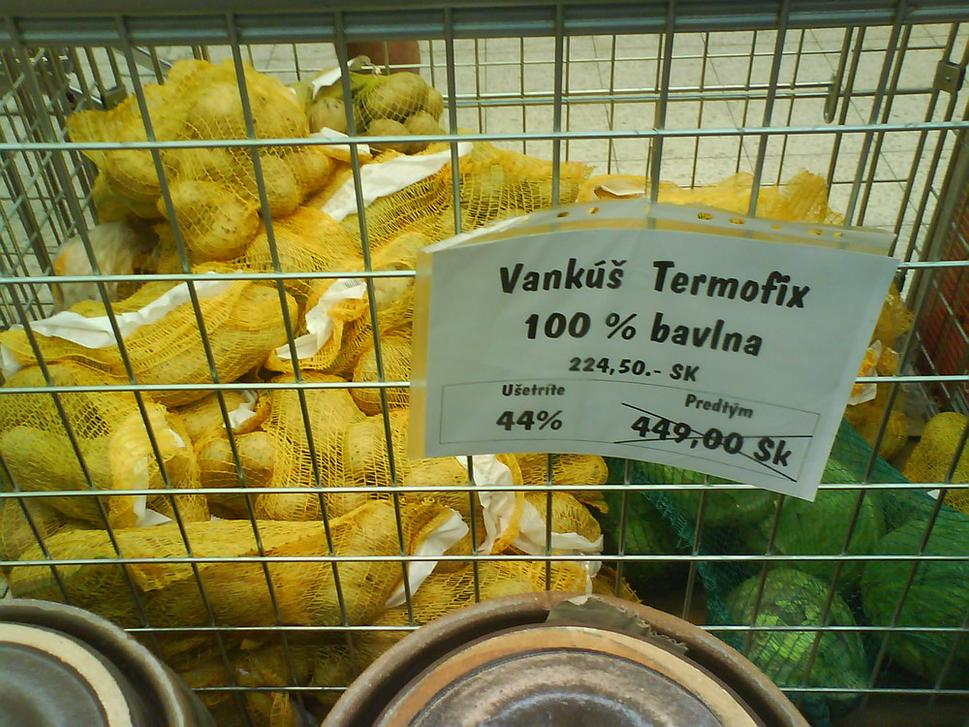 zemiakový vankúšik