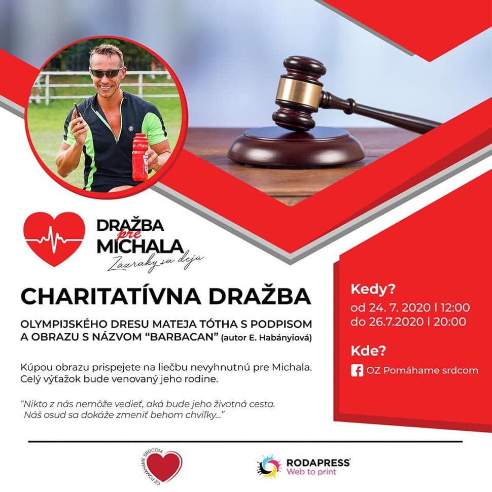 FOTO: Dražba pre Michala Francistyho