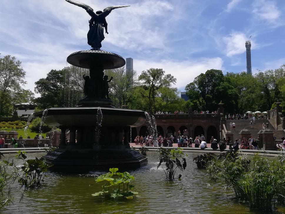 Bethesda fountain a Bethesda terrace