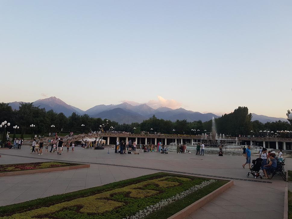 Altaj, pohorie obklopujúce mesto Almaty