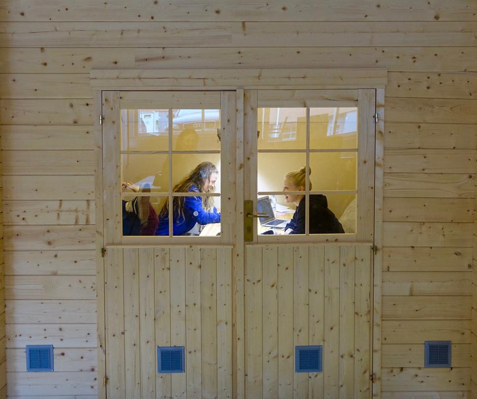 Startup sauna je našťastie vypnutá.