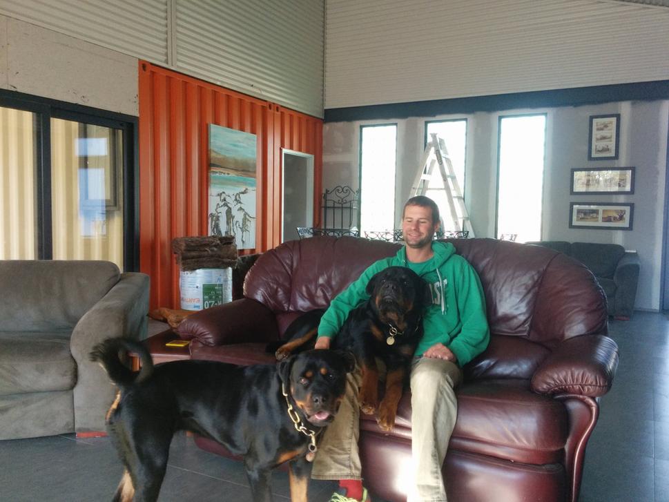 Nemeckí rottweileri Ric a Jess
