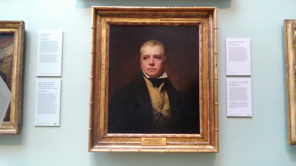 Walter Scott v National Gallery of Scotland, v Edinburghu