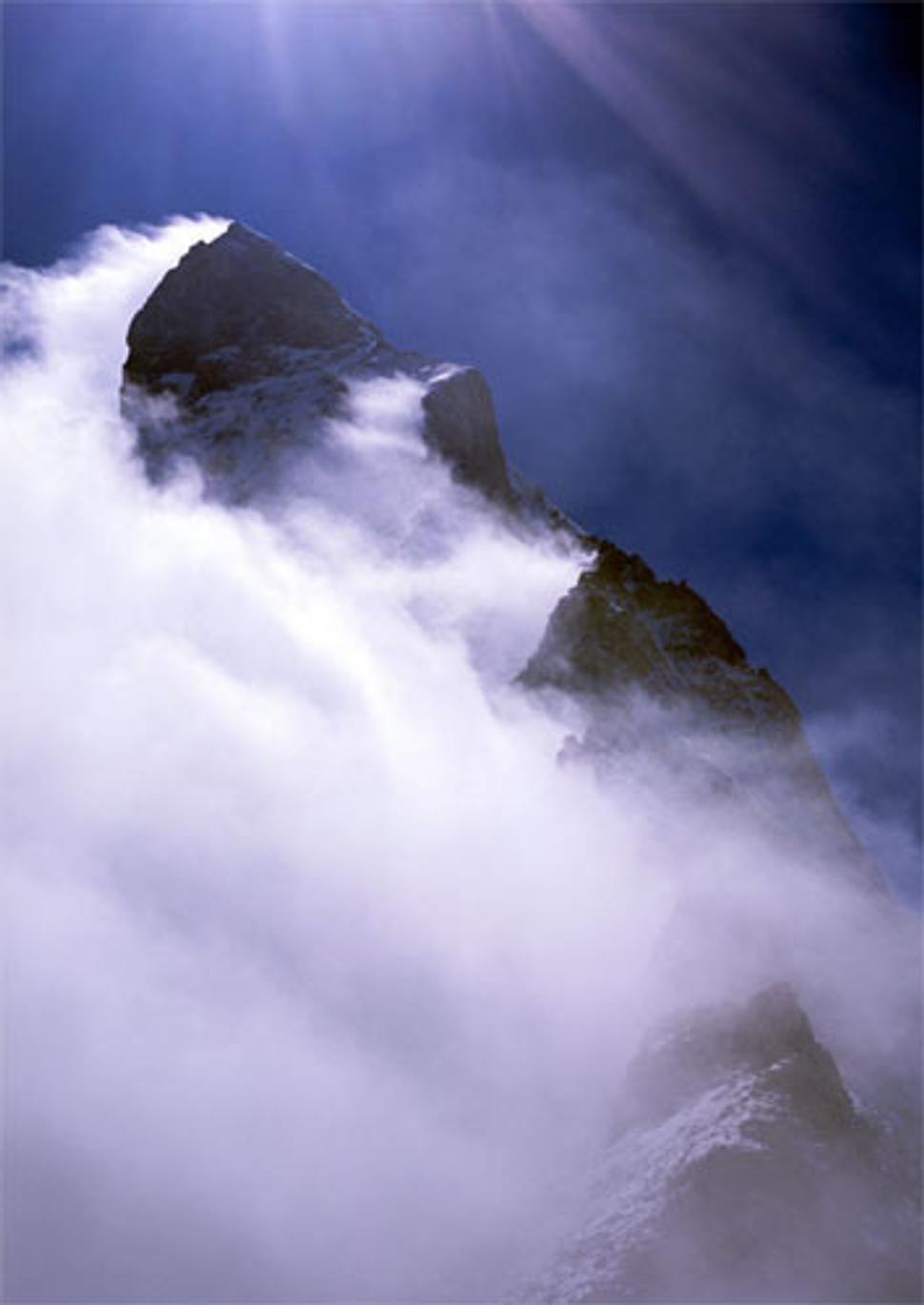 Matterhorn v oblakoch