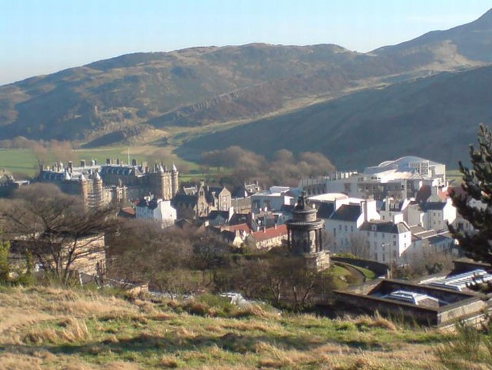 pohlad z Calton Hill