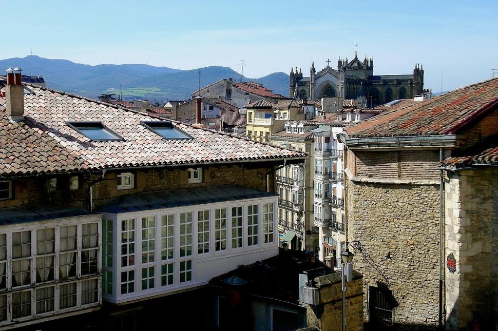Vitoria-Gasteiz, pohľad na staré mesto
