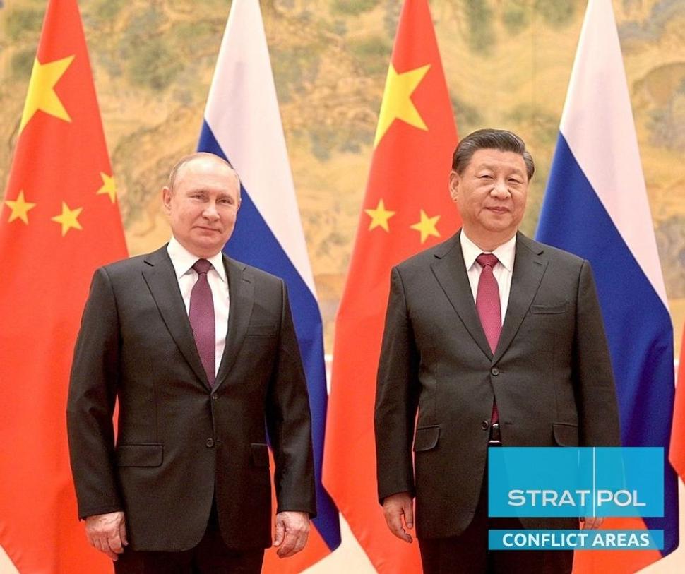 Vladimir Putin a Xi Jinping.