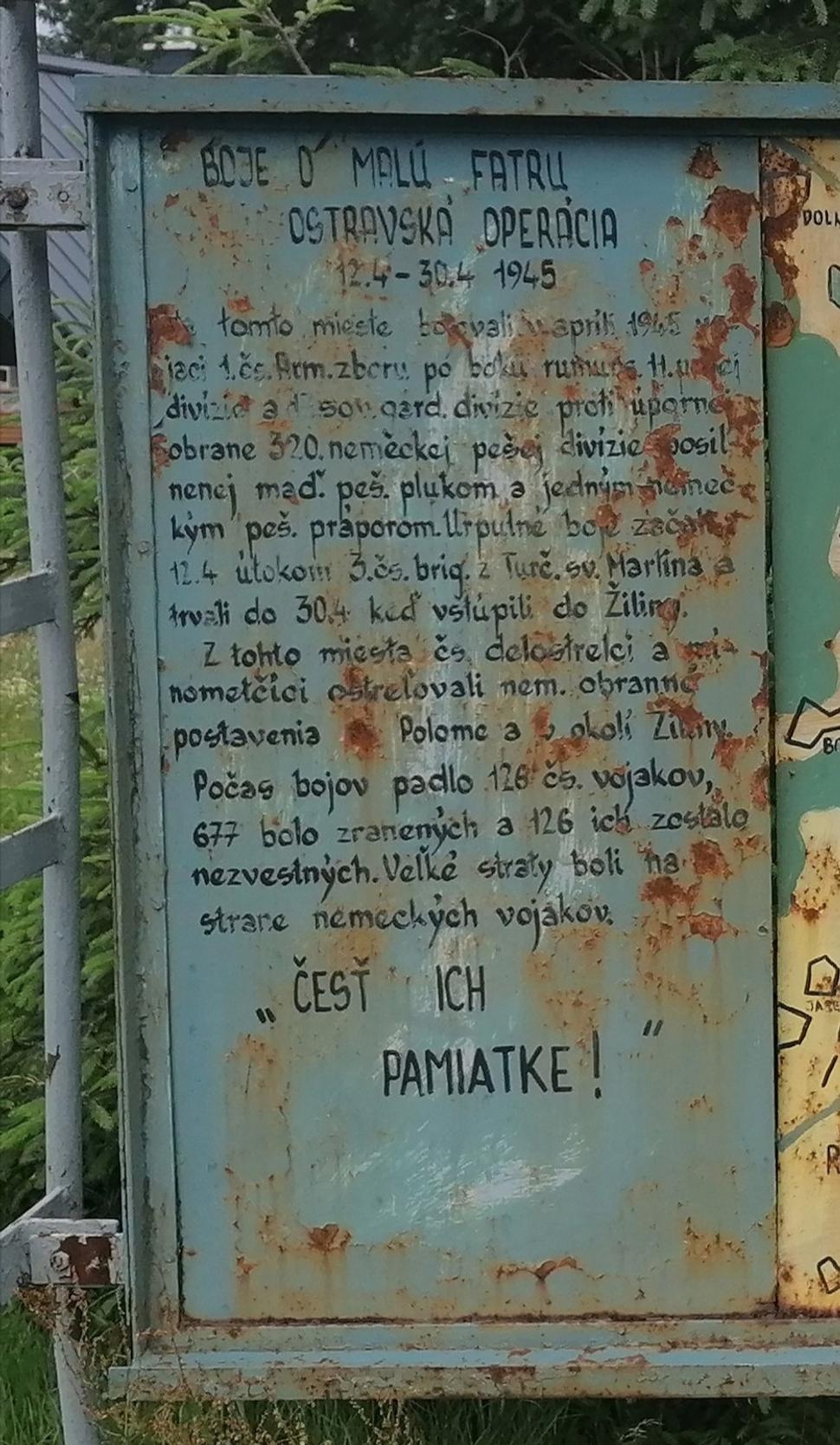 ... ale ešte čitateľná.